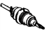Toyota 43420-32011 Shaft Assembly, Front Drive, Driver Side