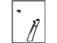 Toyota 62411-32030-03 Garnish, Center Pillar, Upper Passenger Side