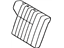 Toyota 71077-32140-14 Cover, Rear Seat Back, Passenger Side (For Separate Type)