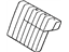 Toyota 71078-32060-14 Cover, Rear Seat Back, Driver Side(For Separate Type)