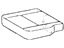 Toyota 71076-0C121-B2 Cover, Rear Seat Cushion, Driver Side (For Separate Type)