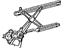 Toyota 69802-16050 Window Regulator, Driver Side