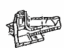 Toyota 57023-0C012 Mount Bracket, Passenger Side