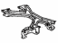 Toyota 51209-0C012 Crossmember Sub-Assembly, Frame, Rear