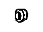 Toyota 53129-50010 Grille Assembly Seal