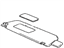 Toyota 74310-0C010-E0 Sunvisor, Passenger Side