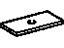 Toyota 48191-AF010 Wedge, Caster(For Rear Leaf Spring)