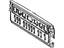 Toyota 65700-0C021 Tail Gate, Rear