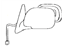 Toyota 87910-0C030 Mirror, Passenger Side