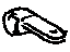 Toyota 46411-34020 Clamp(For Parking Brake Cable)