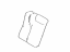 Toyota 71077-06N32-A8 Cover, Rear Seat Back, Passenger Side (For Separate Type)