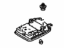 Toyota 63605-06010-B1 Box Sub-Assembly, Roof Console