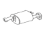 Toyota 17440-0P171 Pipe, Exhaust Tail, Driver Side