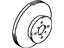 Toyota 43512-12440 Brake Rotor, Front