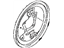 Toyota 47044-WB001 Backing Plate, Rear Driver Side