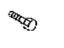 Toyota 90118-WB411 Bolt, Flywheel Setting