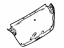 Toyota 64719-WB002 Cover, Luggage Compartment Door