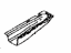 Toyota 57508-WB001 Reinforcement Sub-Assembly, Front Floor, Passenger Side