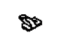Toyota 73343-WB002 Guide, Rear Seat Shoulder Belt, Passenger Side
