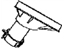Toyota 45025-WB001 Lower Boot, Front