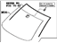 Toyota 56101-WB002 Glass, Windshield