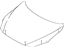 Toyota 53301-WB002 Hood, Front