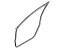 Toyota 67861-WB001 Weatherstrip, Front Door, Passenger Side