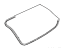 Toyota 64461-WB002 Weatherstrip, Rear