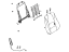 Toyota 71430-WB001 Back Assembly, Front Seat, Passenger Side(For Separate Type)
