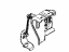 Toyota 89407-WB003 Sensor Sub-Assembly, Height Control, Rear Passenger Side