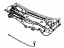 Toyota 55782-WB001 Louver, Cowl Top Ventilator, Driver Side