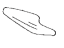 Toyota 74250-WB003 Armrest Assembly, Rear Passenger Side