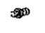 Toyota 47547-WB001 Plug, Bleeder(For Front Disc Brake)