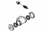 Toyota 04474-WB001 Cup Kit, Rear Wheel Cylinder