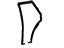 Toyota 62404-22010-01 Garnish Assembly, Roof Side Rail, Driver Side