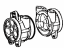 Toyota 88304-30260 Cylinder Sub-Assembly, Cooler Compressor