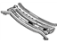Toyota 55708-08030 Louver Sub-Assembly, Cowl Top Ventilator