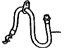 Toyota 90080-94191 Flex Hose, Driver Side