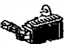 Toyota 23080-31111 Resister, Fuel Pump