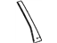 Toyota 75766-08010 Moulding, Rear Door Window Frame, Rear Driver Side