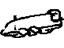Toyota 88688-08180 Bracket, Cooler Refrigerant Hose