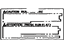 Toyota 42666-08010 Plate, Runflat Tire Caution