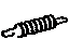 Toyota 90506-A0002 Spring, Tension(For Parking Brake Shoe Return)