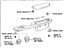 Toyota 74230-AE010-B1 Panel Assembly, Front Door Armrest Base, Passenger Side