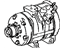 Toyota 88320-08050 Compressor Assembly, Cooler