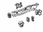 Toyota 57028-08010 Member Sub-Assembly, Front Side, Inner Driver Side