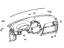 Toyota 55301-AE010-B0 Panel Sub-Assembly, Instrument