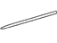 Toyota 75732-AE010 Moulding, Front Door, Outside Driver Side