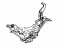 Toyota G9110-47011 Bracket, Inverter Tray