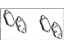 Toyota 04466-12162 Brake Pads, Rear